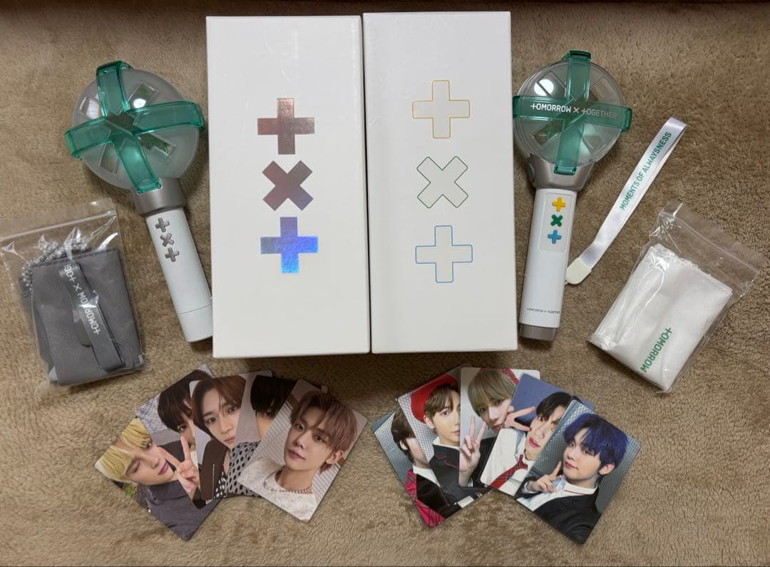 TXT ペンライト Ver.1 Ver.２ 2本セット