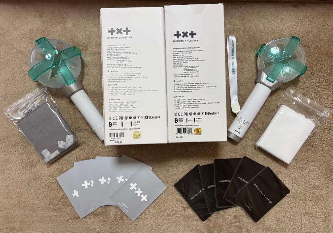 TXT ペンライト Ver.1 Ver.２ 2本セット