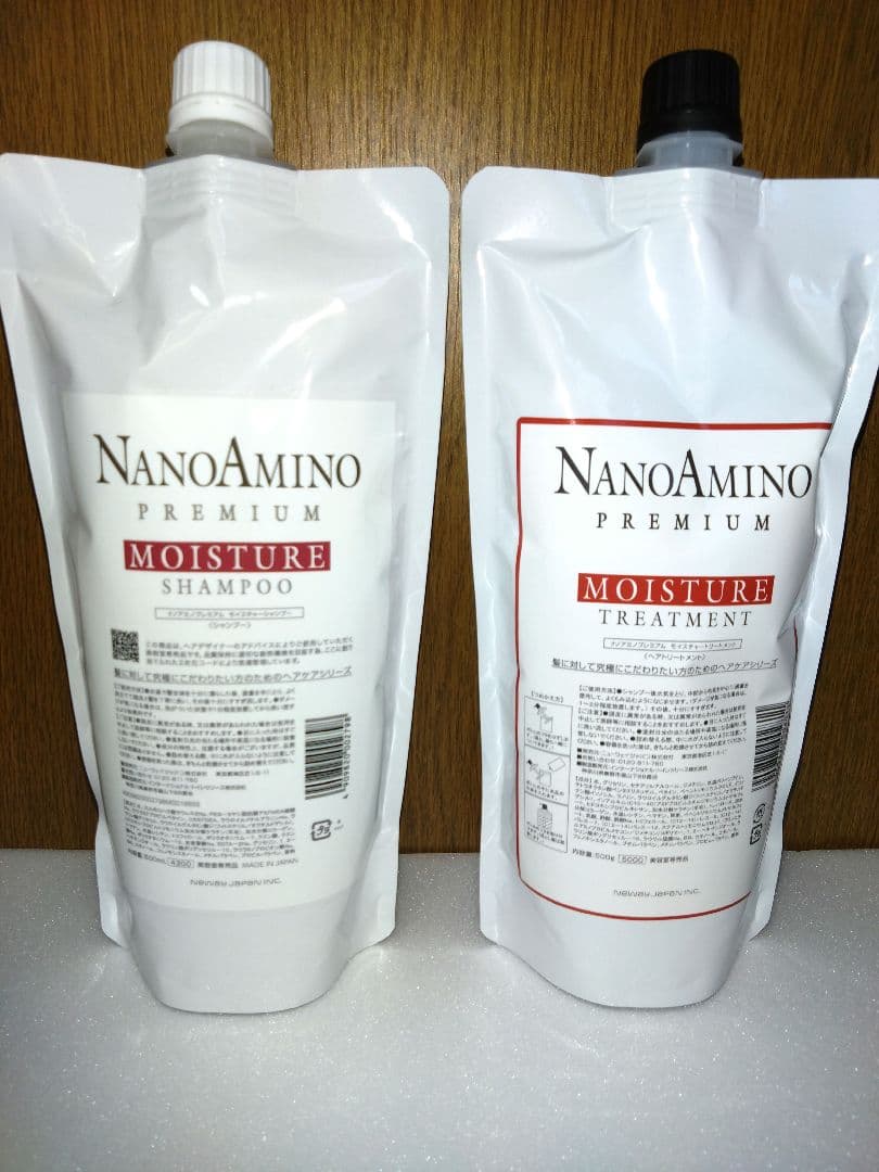 ナノアミノプレミアムシャンプートリートメントモイスチャータイプ