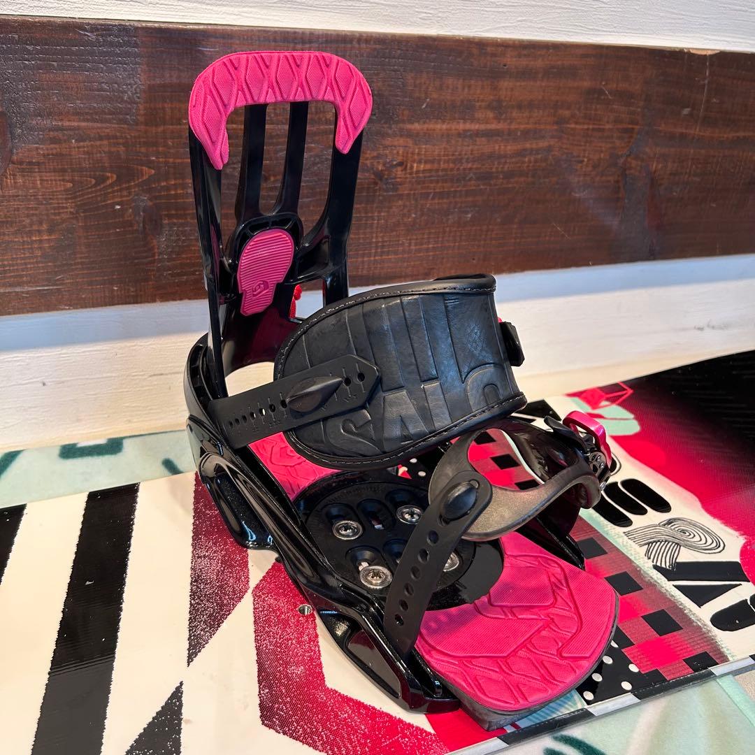 ☆美品☆ RIDE RAPTURE 143cm ビンディング　サロモン　Sサイズ