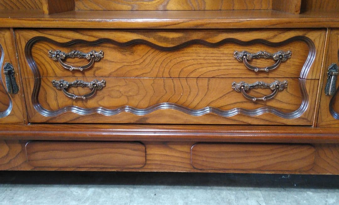 [赤ずきんちゃん]茶箪笥 飾り棚 和箪笥 飾り台 昭和レトロ アンティーク