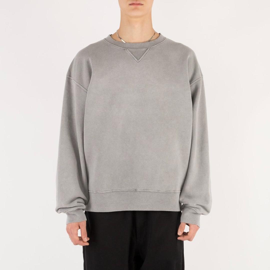 ★24SS OUR LEGACY グレー クルーネック スウェット シャツ 44