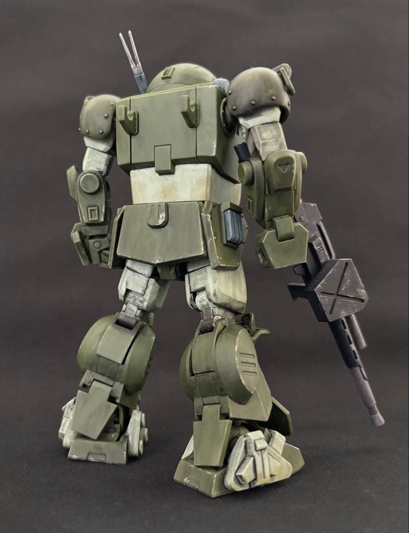 HGスコープドッグ＋拡張パーツセット1 完成品（部分塗装・ウェザリング仕上げ）