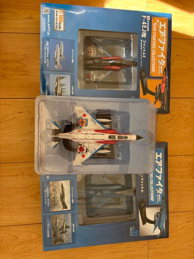 エアファイターコレクション F4 ファントム　3機セット　百里基地
