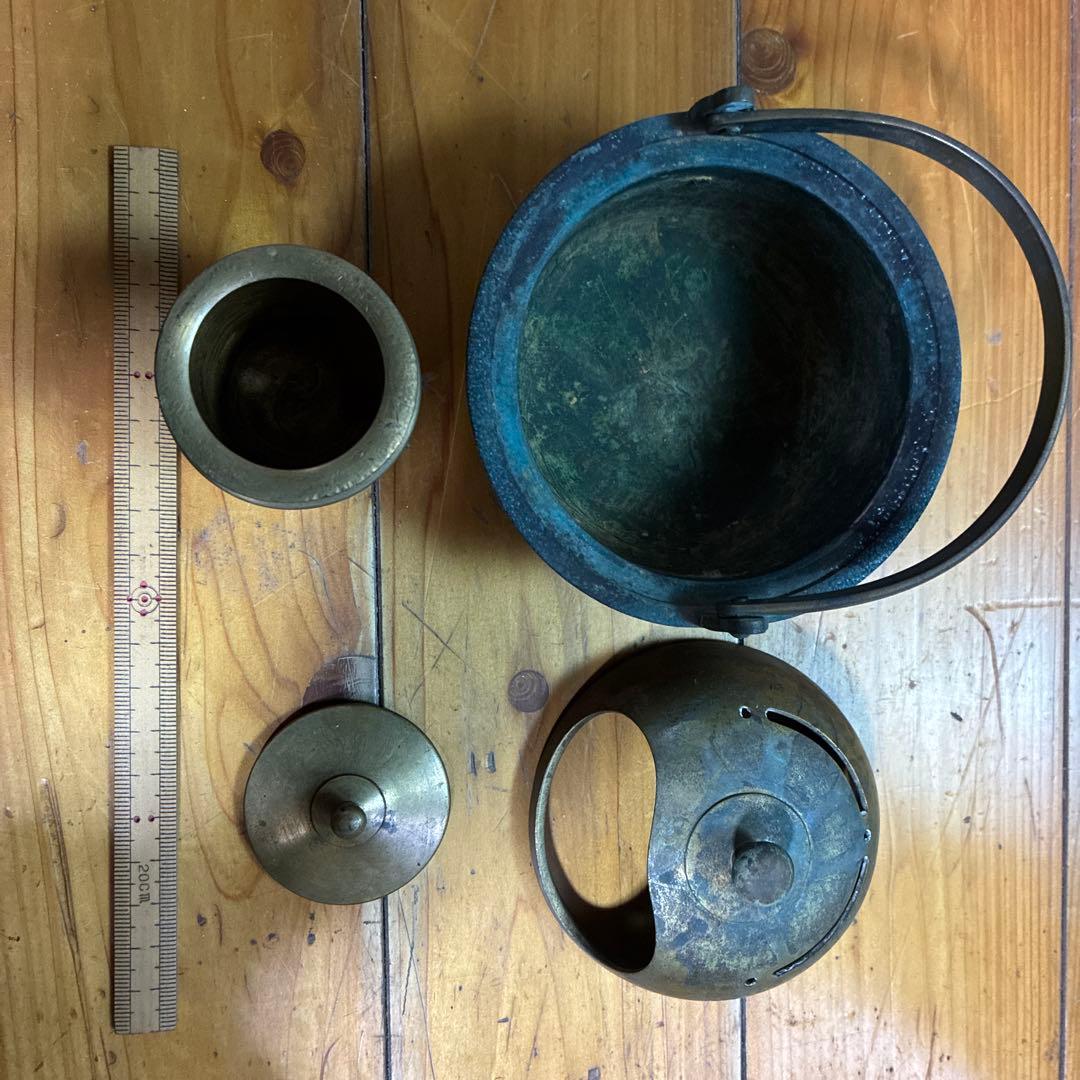 煙草盆　アンティークインテリア