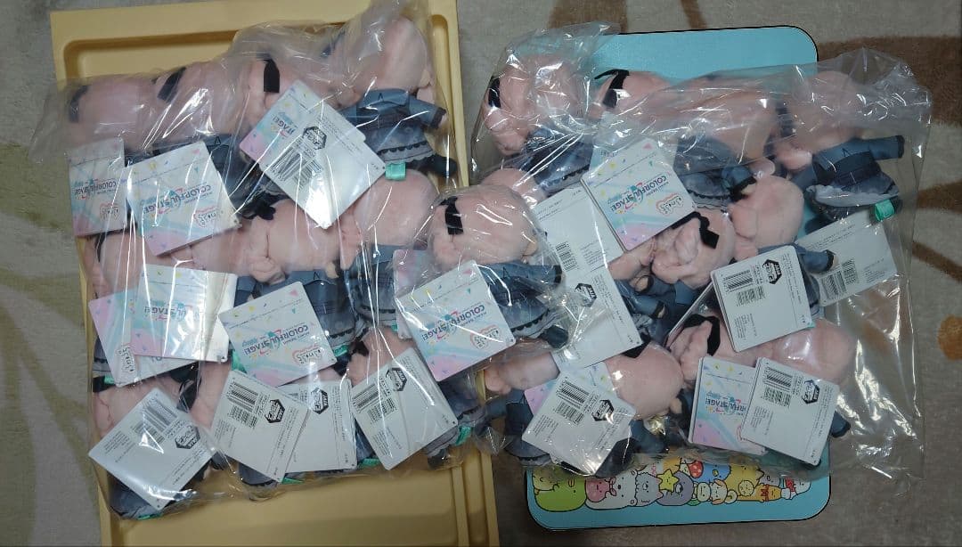 プロセカ ふわぷち ミニぬいぐるみ 暁山瑞希 BNW版 25個セット + おまけ