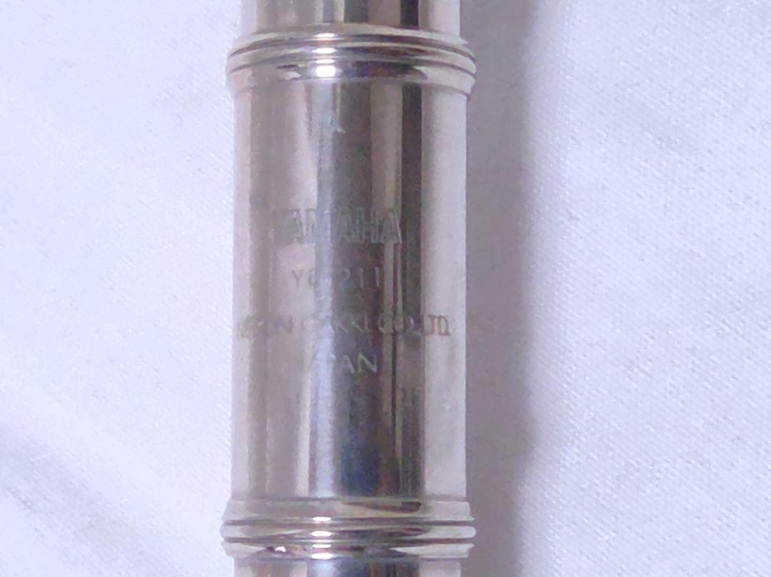 YAMAHA YFL-211 フルート 日本製 銀メッキ Eメカ付き #3036