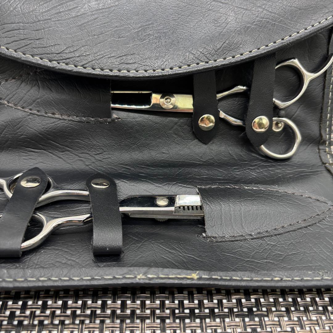 【ヘア~カット用】髪切はさみ美容師・理容師シザーハサミ切味抜群2本組（ケース付）