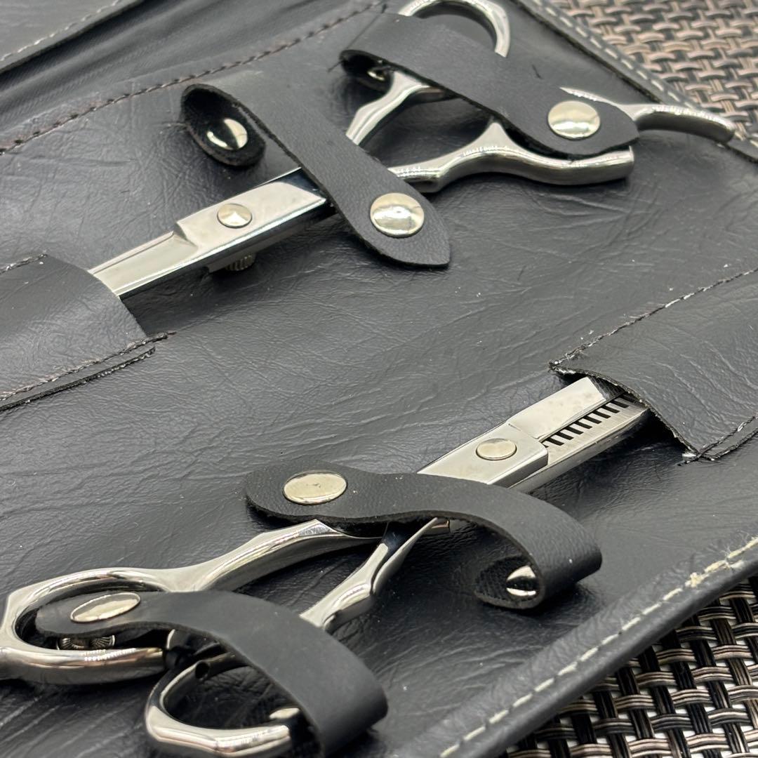 【ヘア~カット用】髪切はさみ美容師・理容師シザーハサミ切味抜群2本組（ケース付）