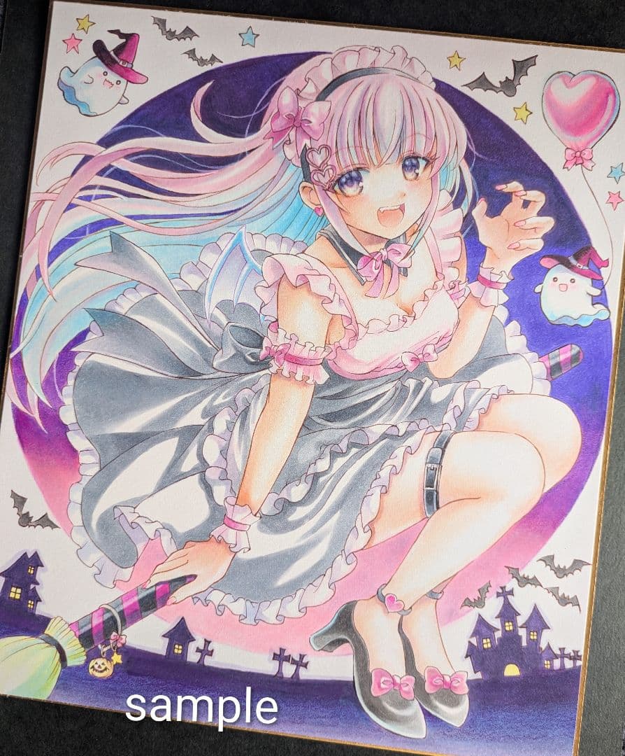 レ*4様 手描きイラスト　オリジナルイラスト