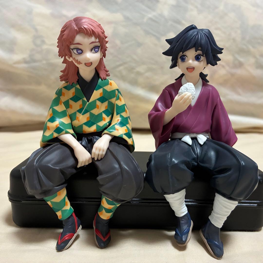 鬼滅の刃 ちょこのせ フィギュア 幼少期の 錆兎 冨岡義勇 2体セット