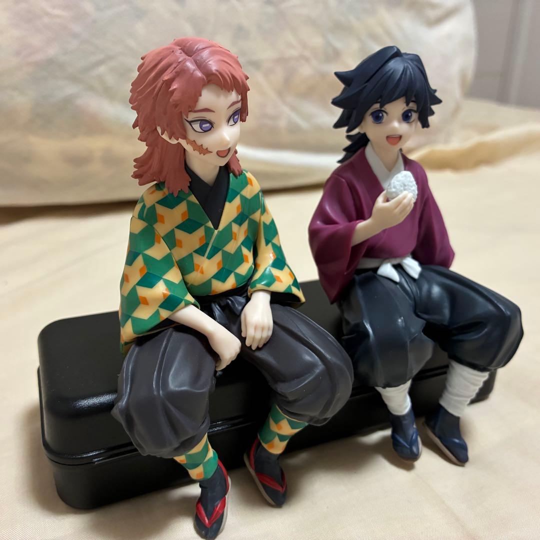 鬼滅の刃 ちょこのせ フィギュア 幼少期の 錆兎 冨岡義勇 2体セット