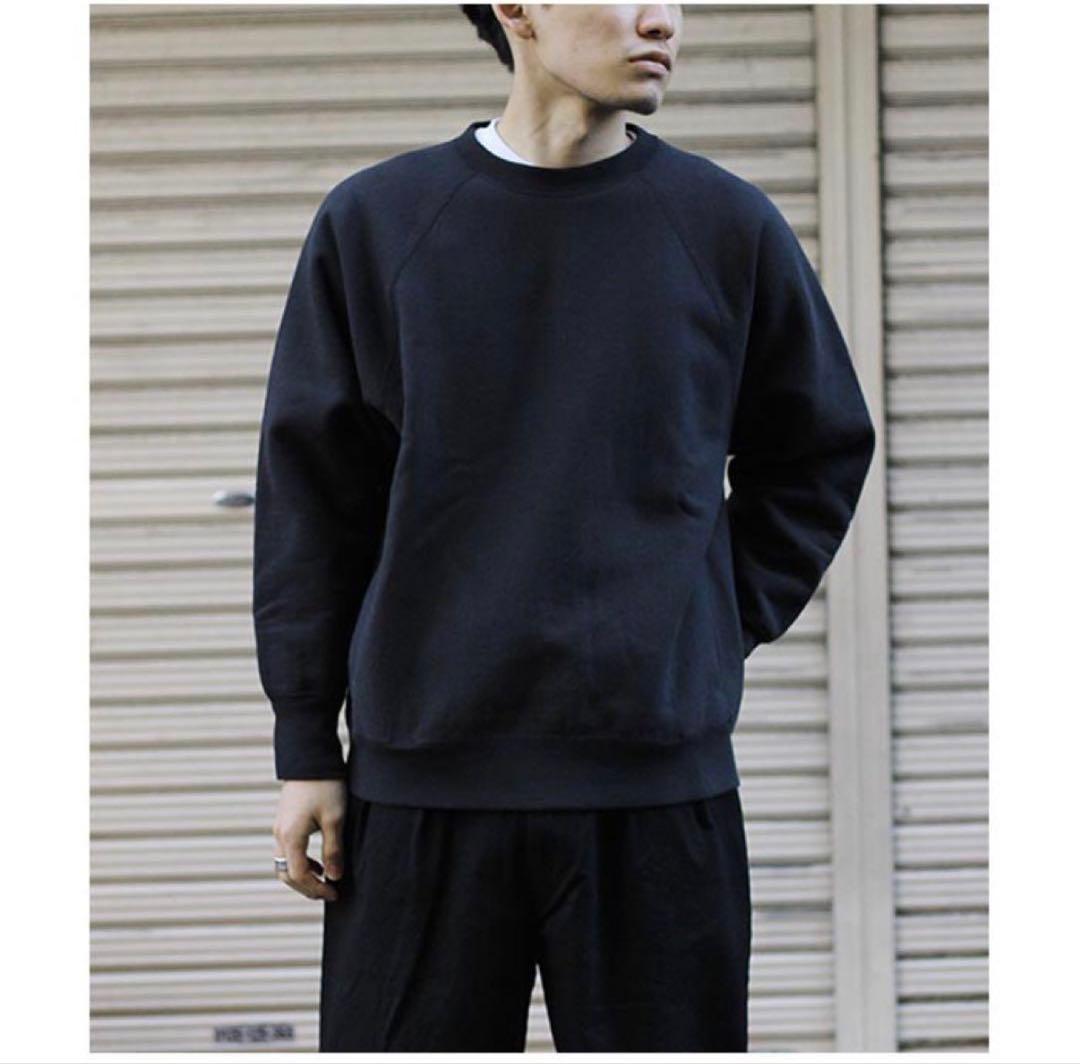 BATONERバトナー Men Jumberca Urake Crew Neck