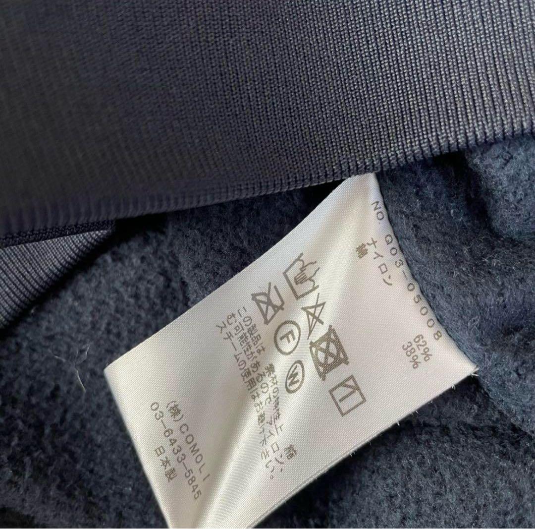COMOLI コモリ　19AW ナイロンコットン　Q03-05008 Navy