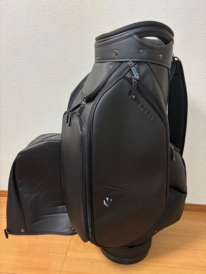 VESSEL(ベゼル)キャディバッグ Lux Cart JP BKブラック 美品