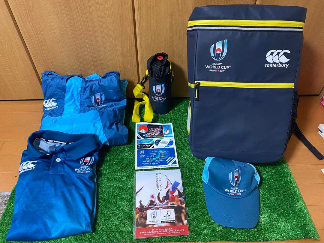 ラグビーワールドカップ日本2019 リュック　ウェア　水筒　ステッカー　パンフ