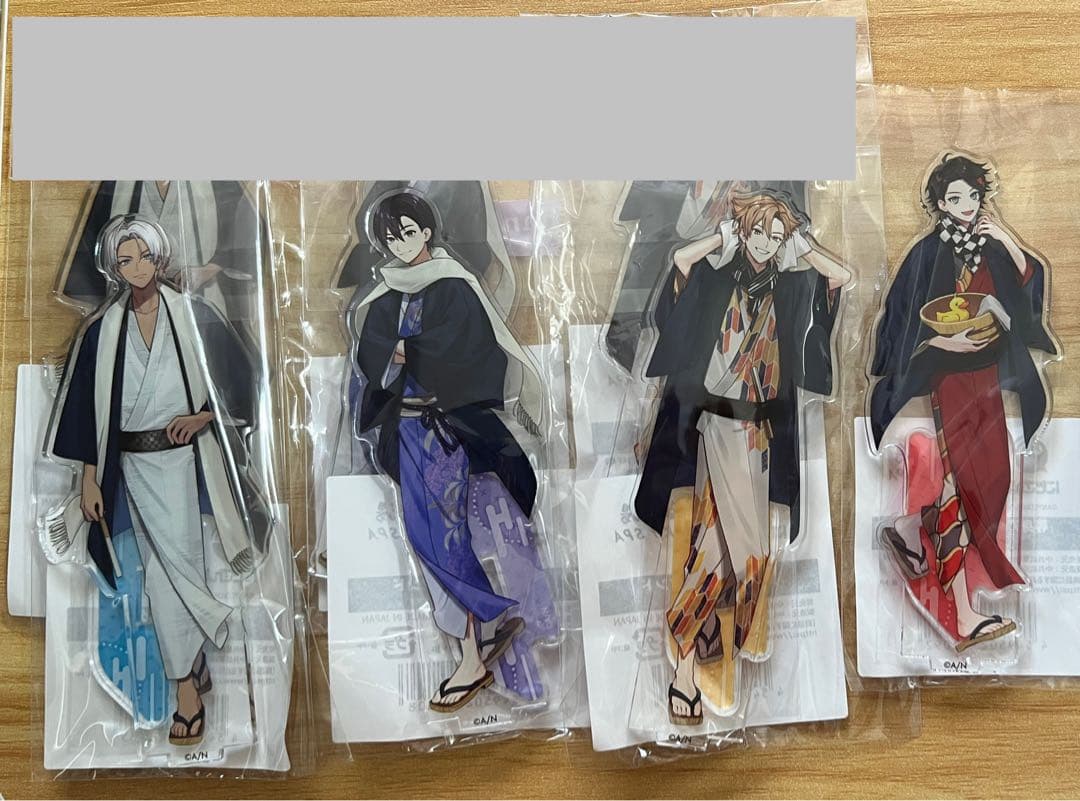 ととのうにじさんじ 極楽湯 にじさんじ アクリルスタンド 4点セット