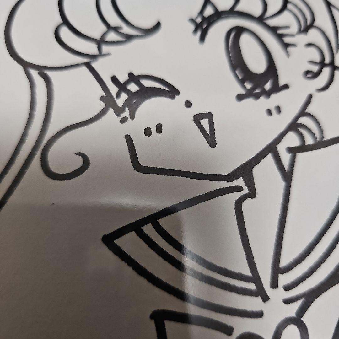 美少女戦士 セーラームーン 直筆サイン色紙