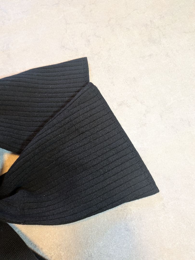 ワンピース andmary lotta frill mini dress black