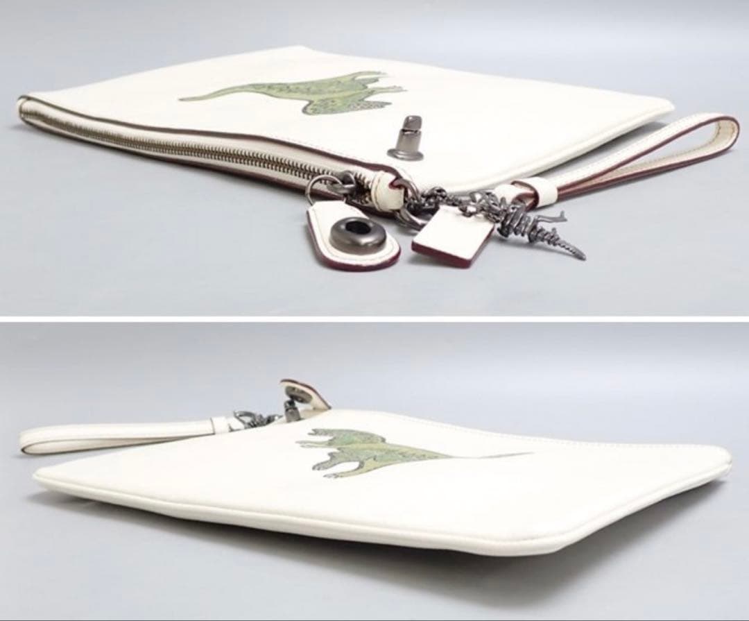 COACH/コーチ/ポーチ/レキシー/恐竜/タブレットケース/クラッチバッグ