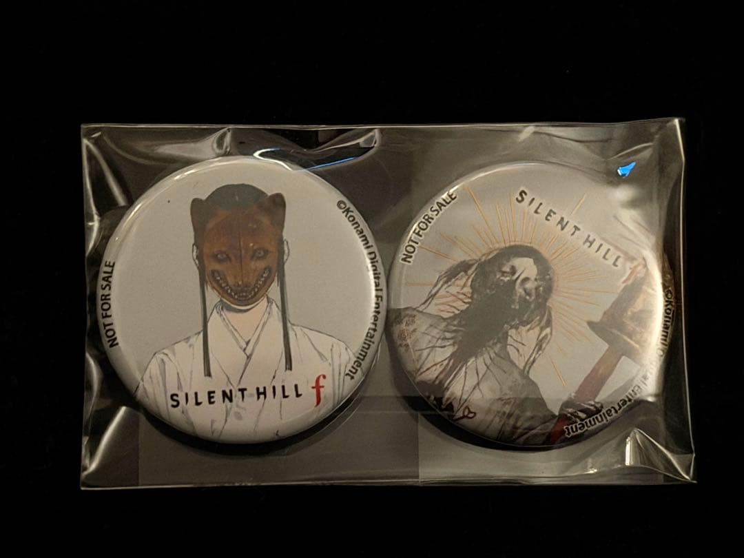 SILENT HILL f (サイレントヒルf)缶バッジ お宝倉庫限定