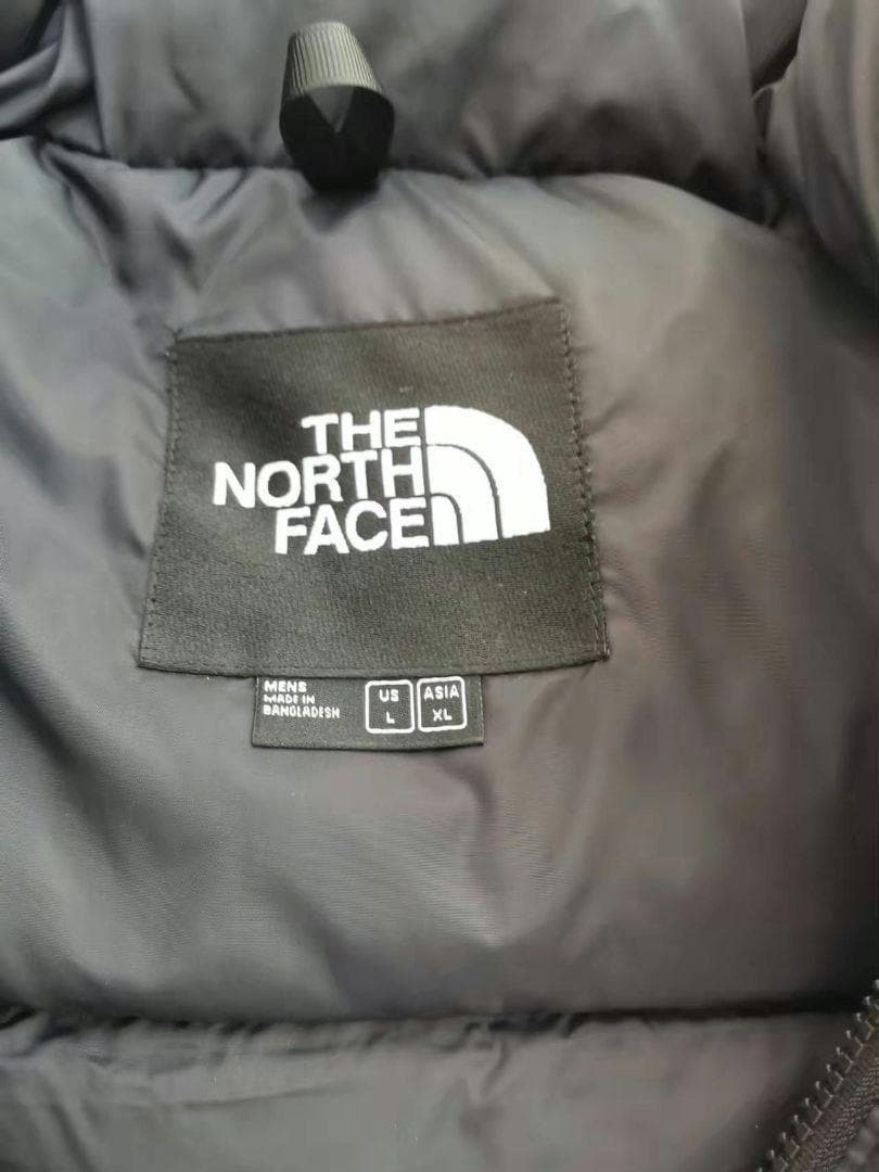 美品XL ノースフェイスヌプシ　ブラック　700fill　ダウンジャケット