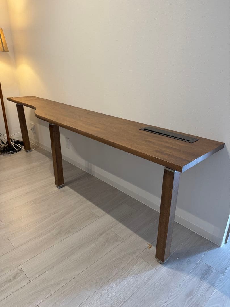 Panasonic【131107DX】カーブデザイン 木製ハイテーブル