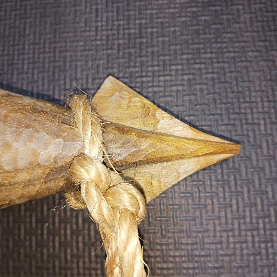 荒井修　木彫り　イカ