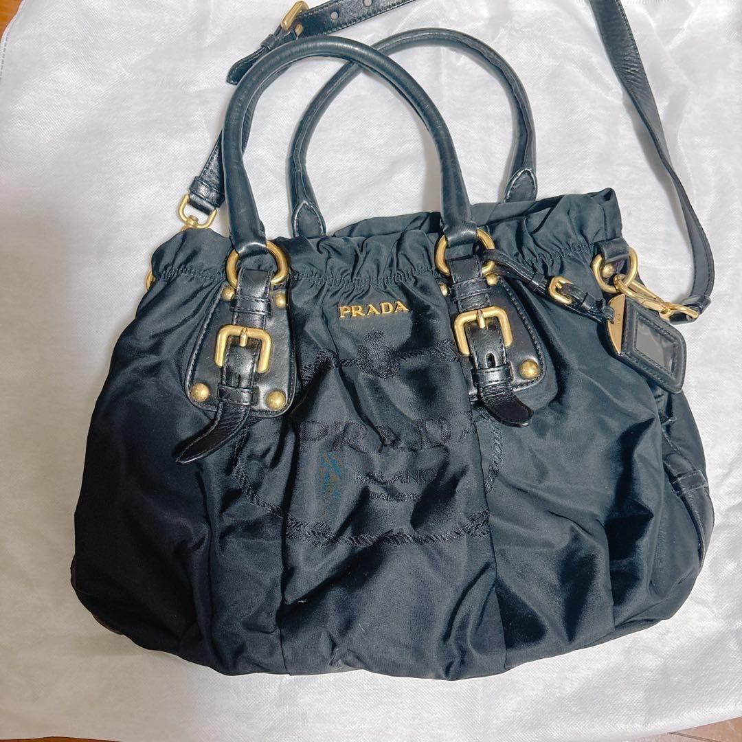 PRADA BR4258 美品　ショルダーバッグ　ブラック