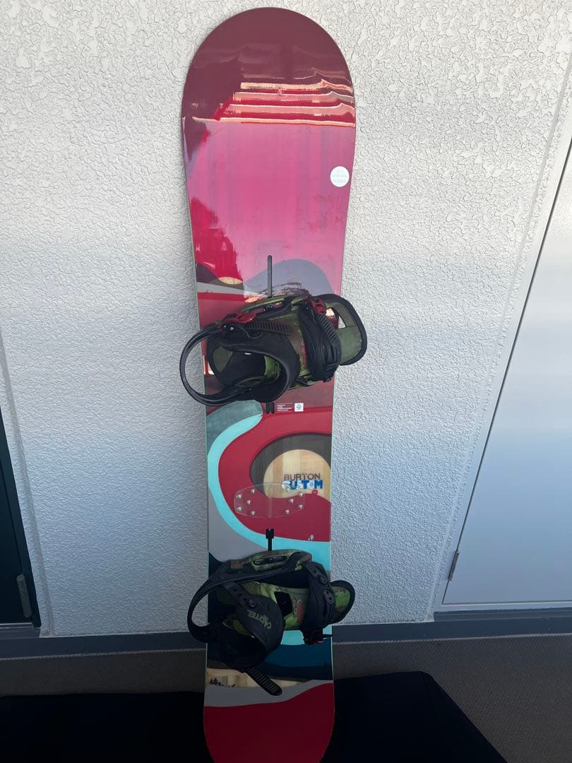 Burton CUSTOM 156 +ビィンディングCartelセット