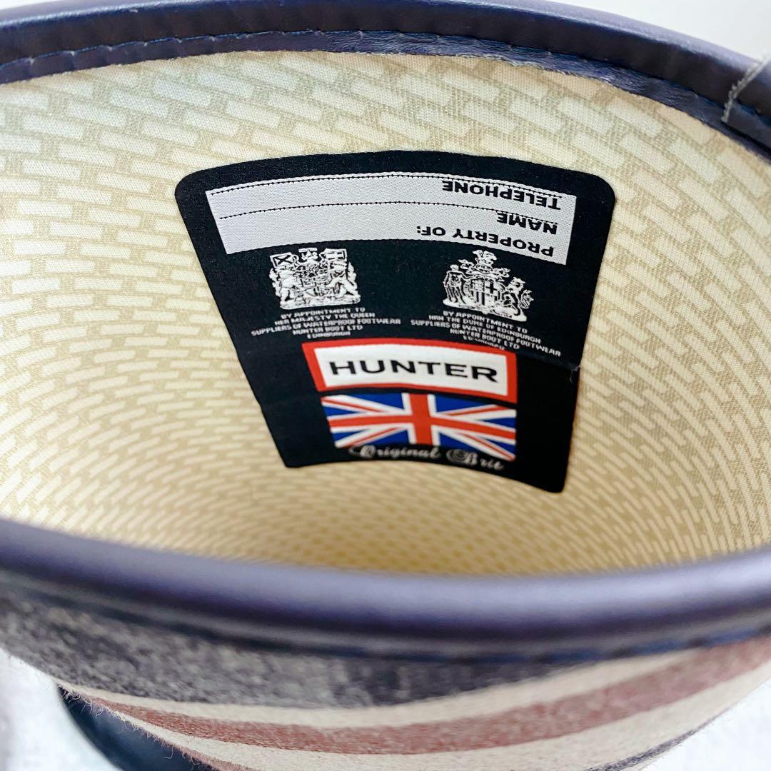 ハンター　HUNTER　レインブーツ　ユニオンジャック　限定品　長靴
