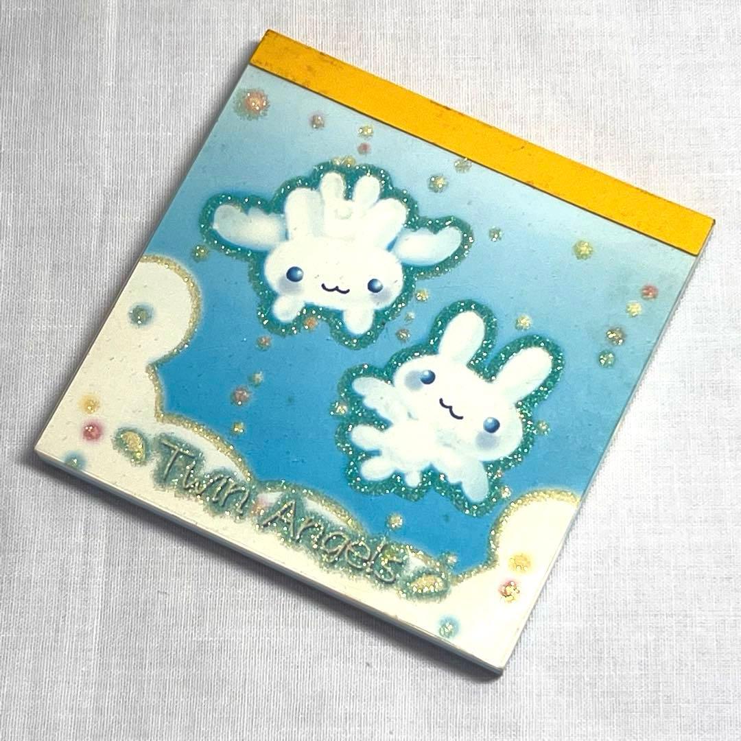 【在庫限り】【レア】ツイン　エンジェルス　メモ帳　平成レトロ　サンエックス　人気