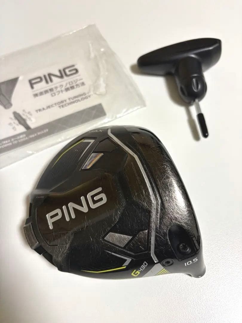 PING（ピン）　G430 MAX　ドライバー　10.5°　ヘッドのみ