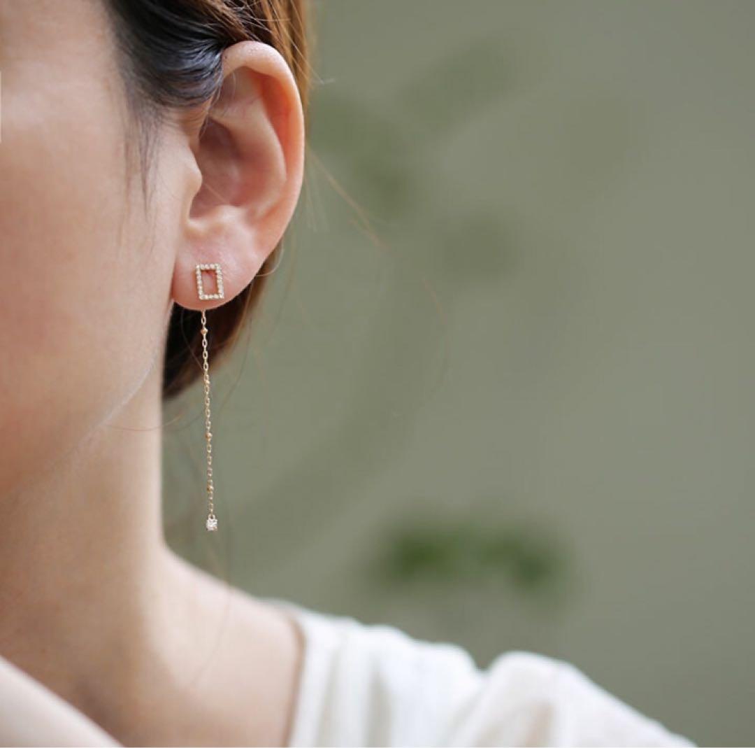 アクセサリー AVARON Diamond Chain Pierce Parts