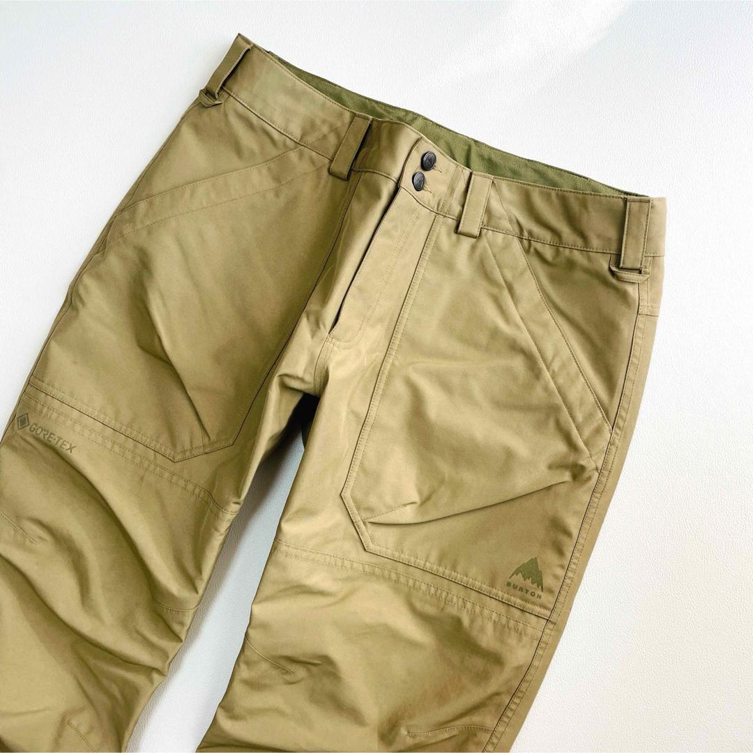 6667【美品】バートン　パンツ　メンズ　ゴアテックス　22年モデル　ベージュ