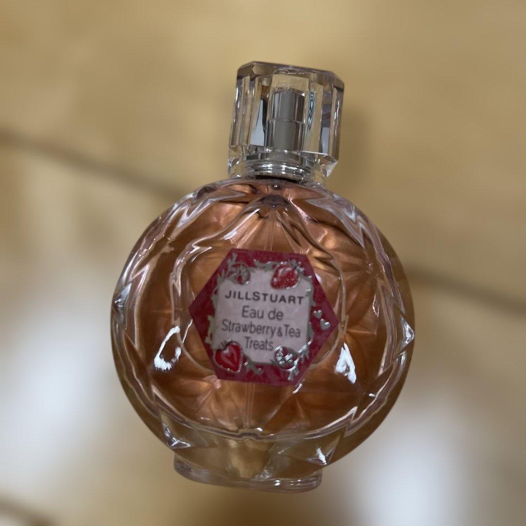 【新品】JILL STUART 50ml 香水　限定品　ストロベリー＆ティー