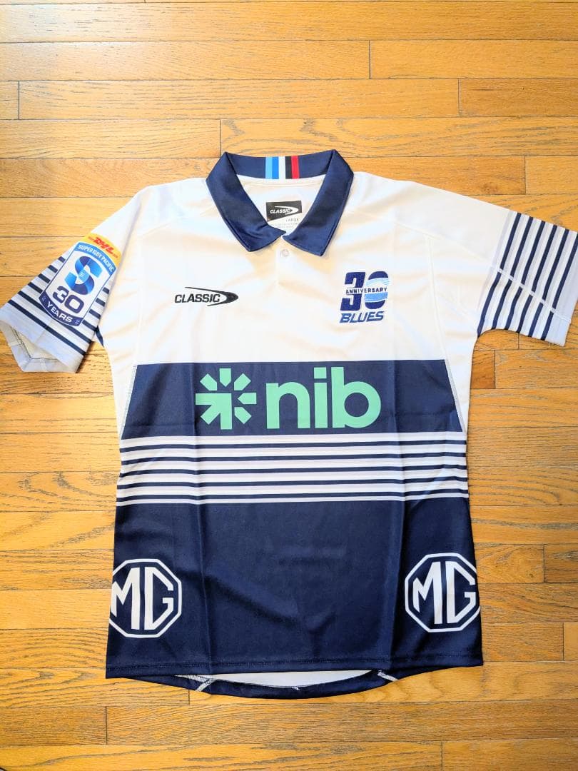 NZ ブルーズ 2026最新モデル 1stユニフォーム 新品 L　ラグビー