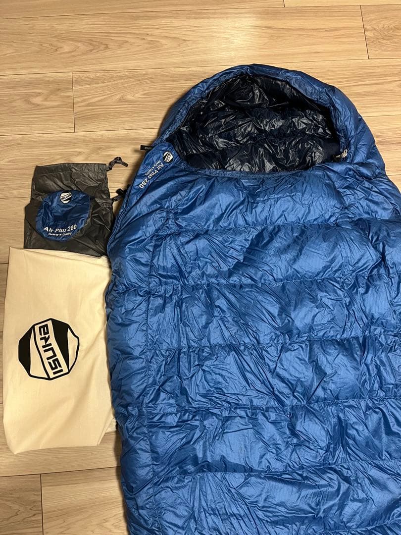 イスカ　エアプラス 280 シュラフ isuka air plus 280