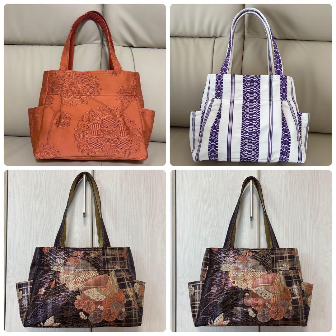 【専用】710-2、709-3、709-4、712-1）着物帯を使ったバッグ