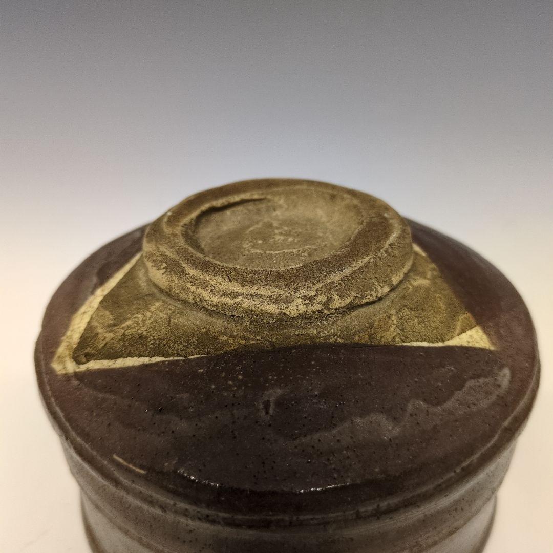 黒織部茶碗 古作 茶道具