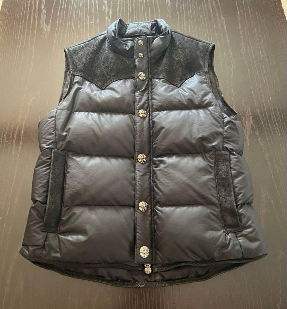CHROME HEARTS PUFFY WSTRN クロムハーツ　ダウンベスト