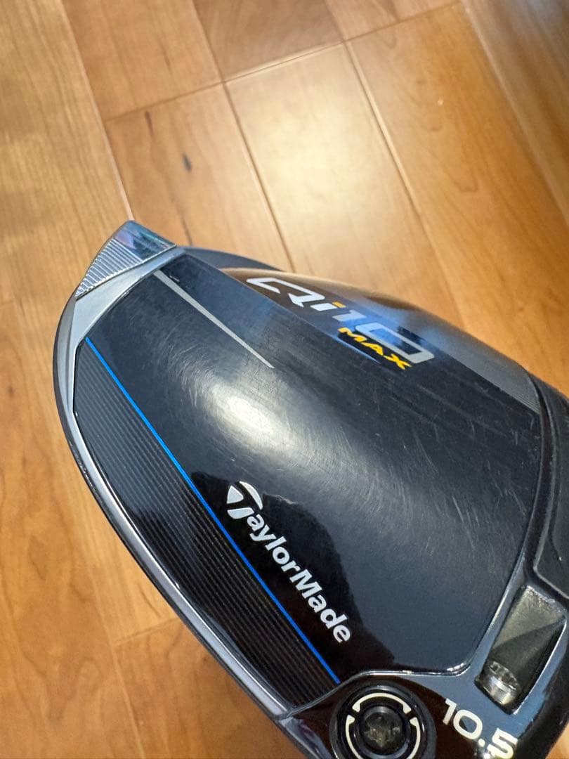 テーラーメイド　QI10MAXドライバー　10.5度　ヘッドカバー付き