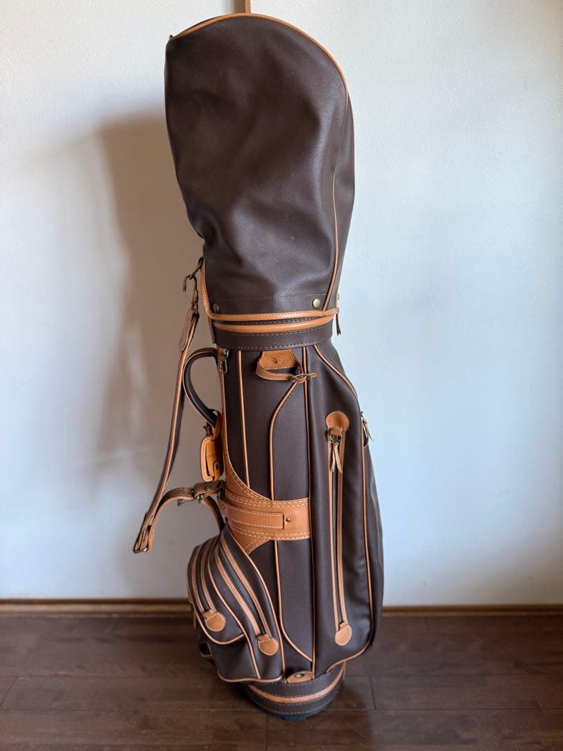 トラサルディ合成皮革 キャディバッグ