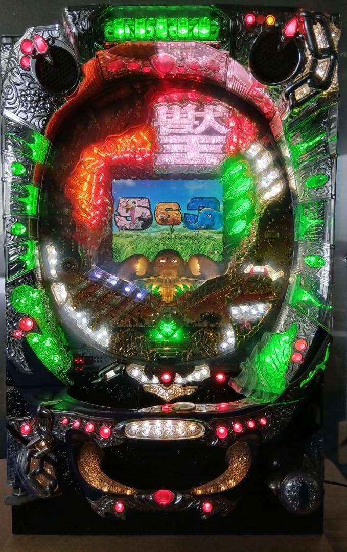 送料込み パチンコ 実機 CR獣王レジェンドオブザキングHVJP 直接引取可