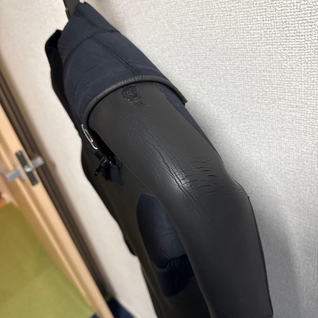 美品　日本製_Hurley ロンハーマン　ウエットスーツセミドライ4mm/3mm