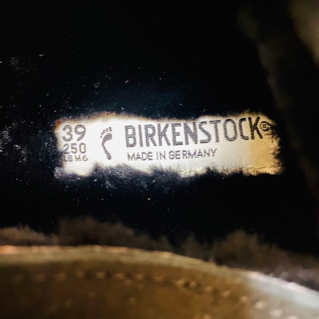 未使用級！BIRKENSTOCK BOSTON VL/Shearling