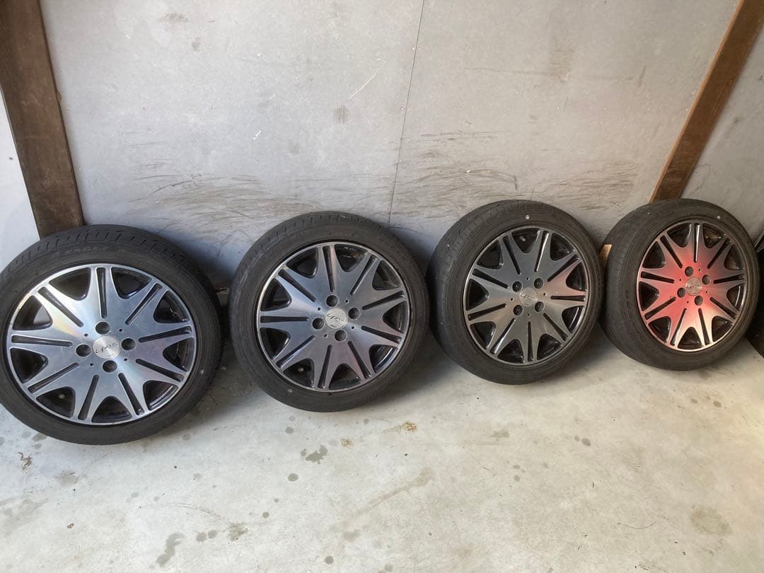 CHASERkunさん専用②格安出品！work E-FORS 15インチ軽自動車