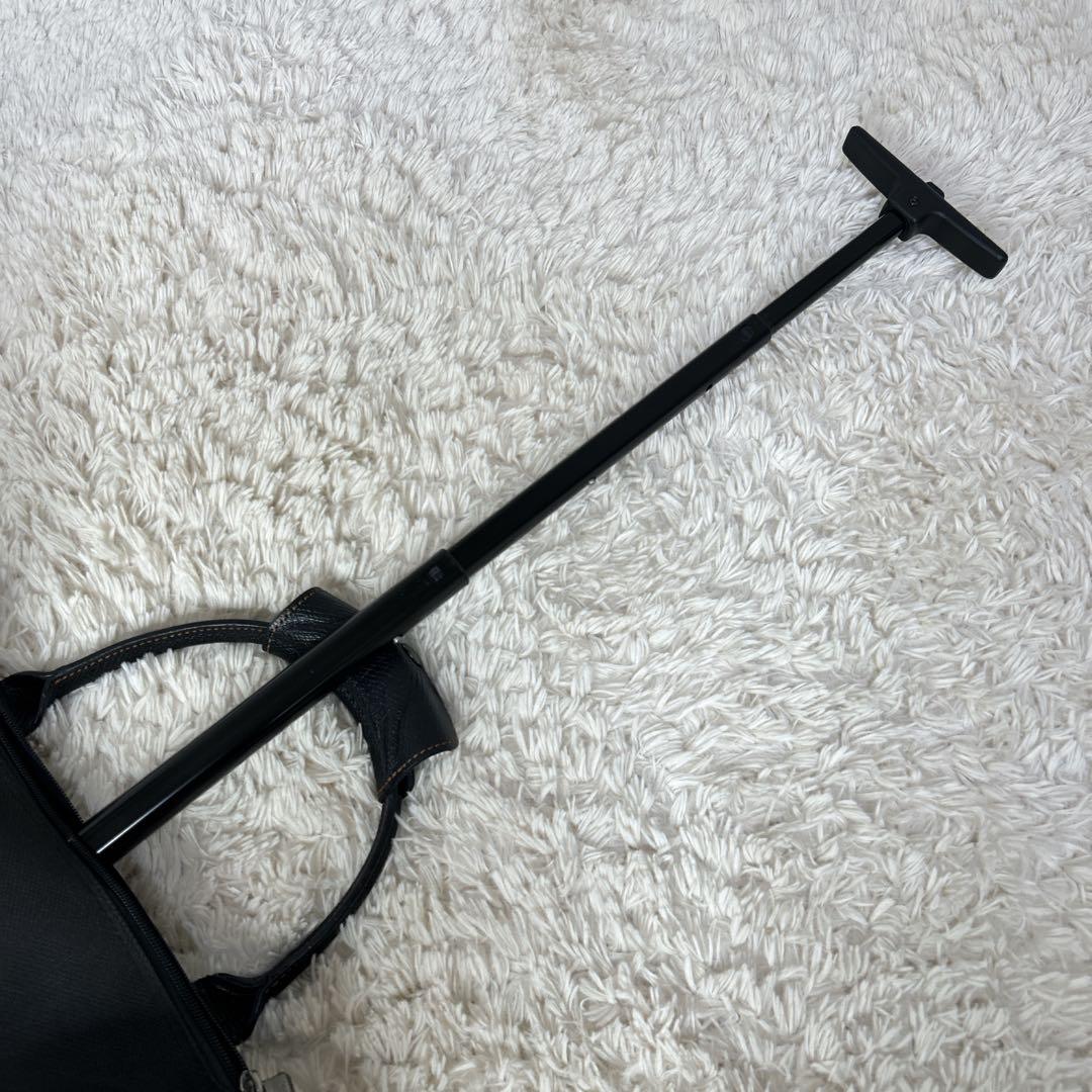 ロンシャン 旅行カバン キャリーバッグ 機内持ち込み可 LONGCHAMP 黒