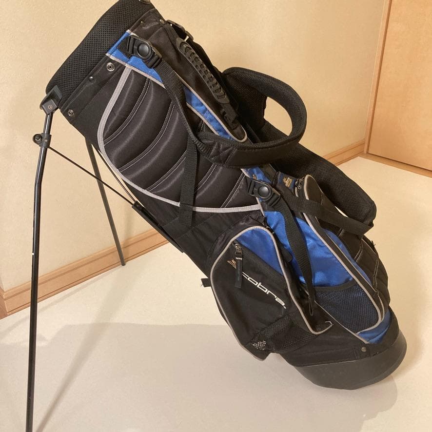 【ゆなパパ】COBRA　スタンドキャディバッグ ゴルフ 自立可 メンズ