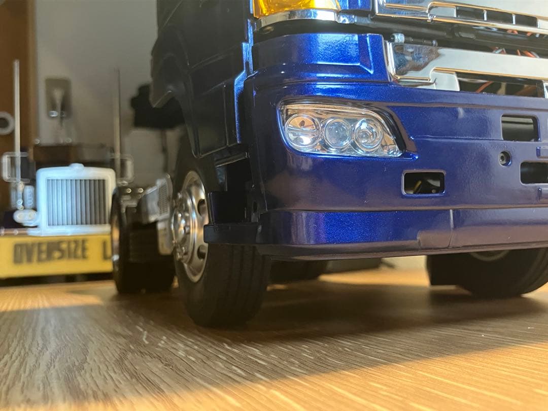 タ*カ様 タミヤ1/14 日野プロフィア700 Lesuシャーシ フルオペ MF